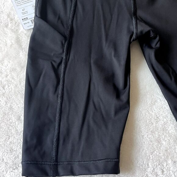 New With Tags Athleta Ultimate Stash Pocket 9” Short Black XXS - Picture 4 of 16
